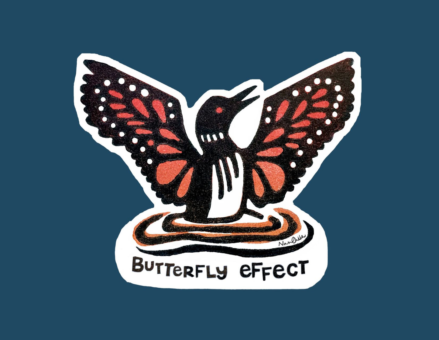Butterfly Effect Sticker