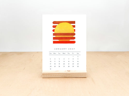 2027 Desktop Calendar