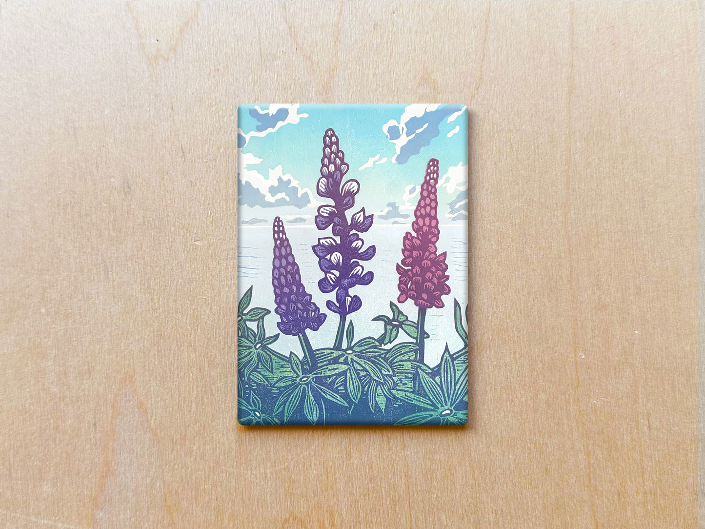 A Lively Bunch Magnet