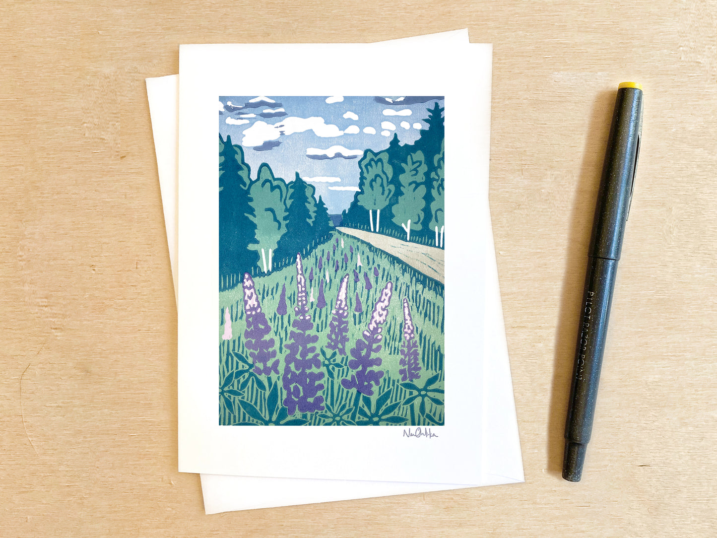 A Morning in June Greeting Card