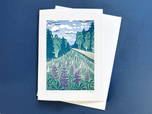 A Morning in June Greeting Card