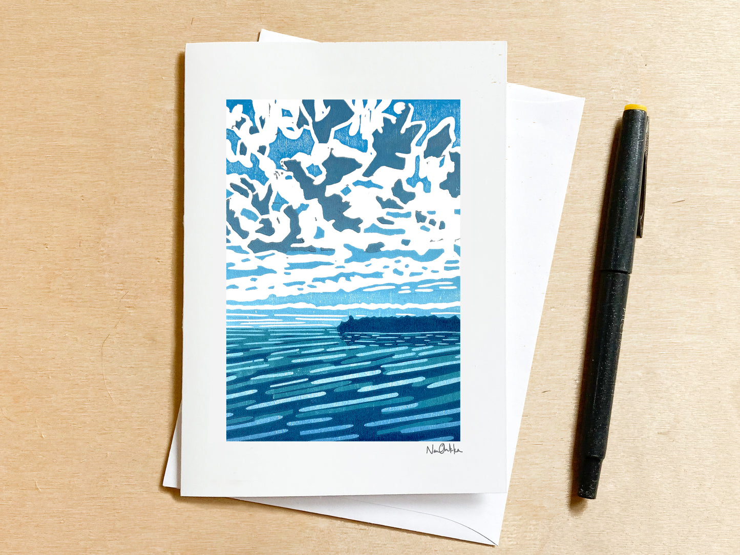 Artist's Point Greeting Card