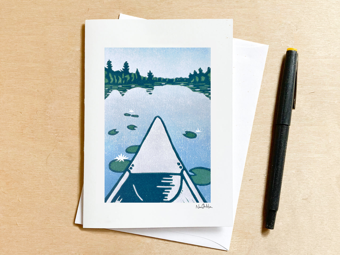 Backcountry Summer Greeting Card