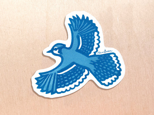 Blue Jay Diecut Sticker