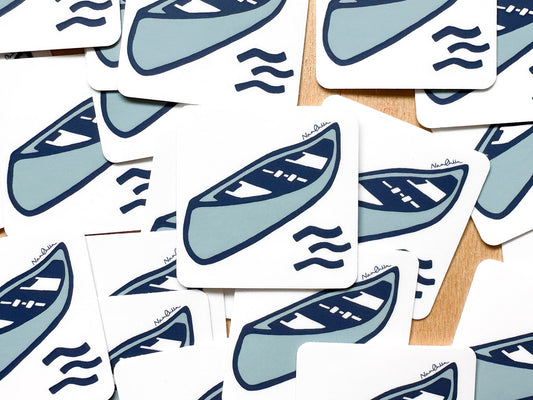 Canoe Sticker