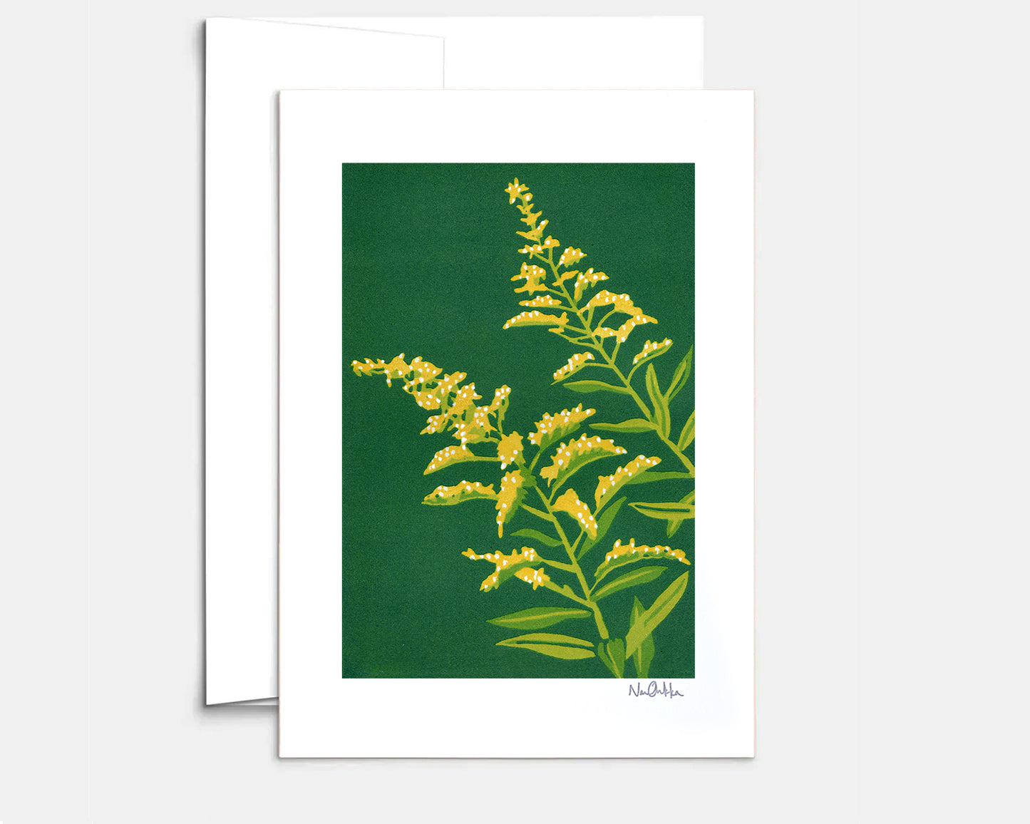 Goldenrod Greeting Card