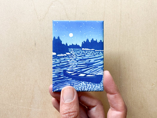 Backcountry Moonrise Magnet