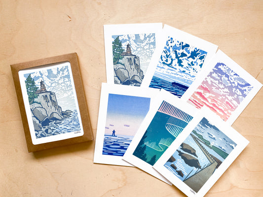 Boxed Set of North Shore Greeting Cards (6 cards)