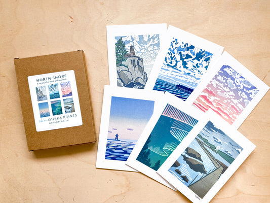 Boxed Set of North Shore Greeting Cards (6 cards)
