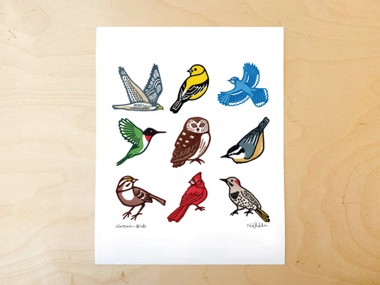 Northern Birds Giclée Print