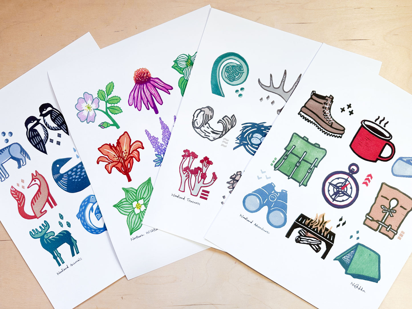 Northern Birds Giclée Print