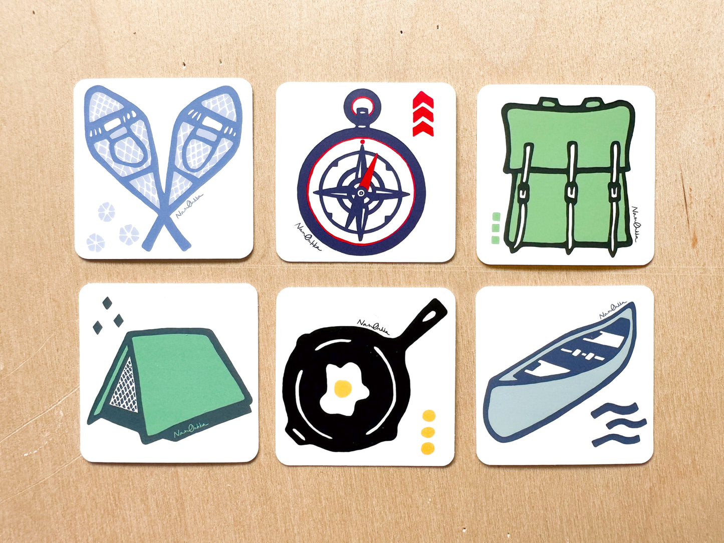 Woodland Adventure Sticker Set