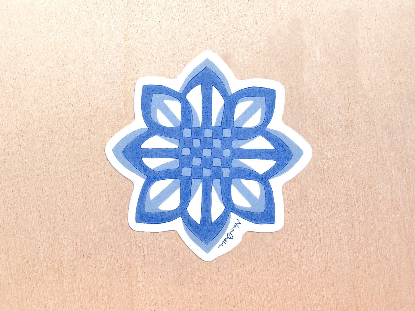 Stillness Diecut Sticker