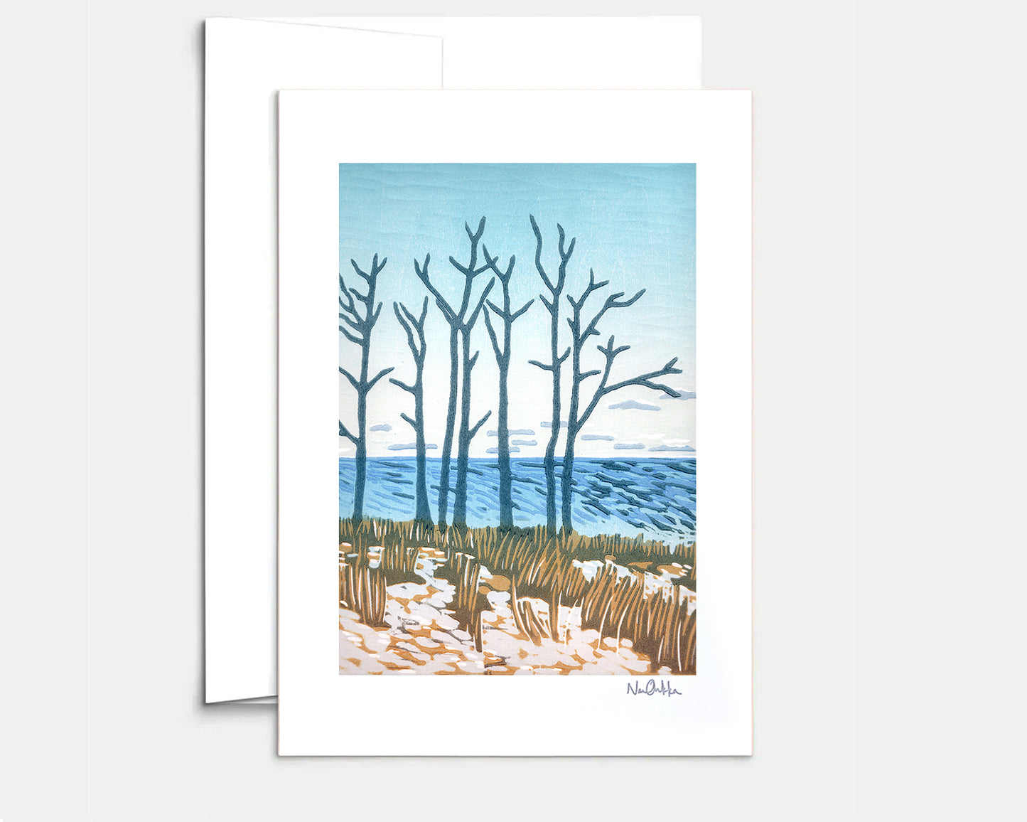 Standing Together Greeting Card