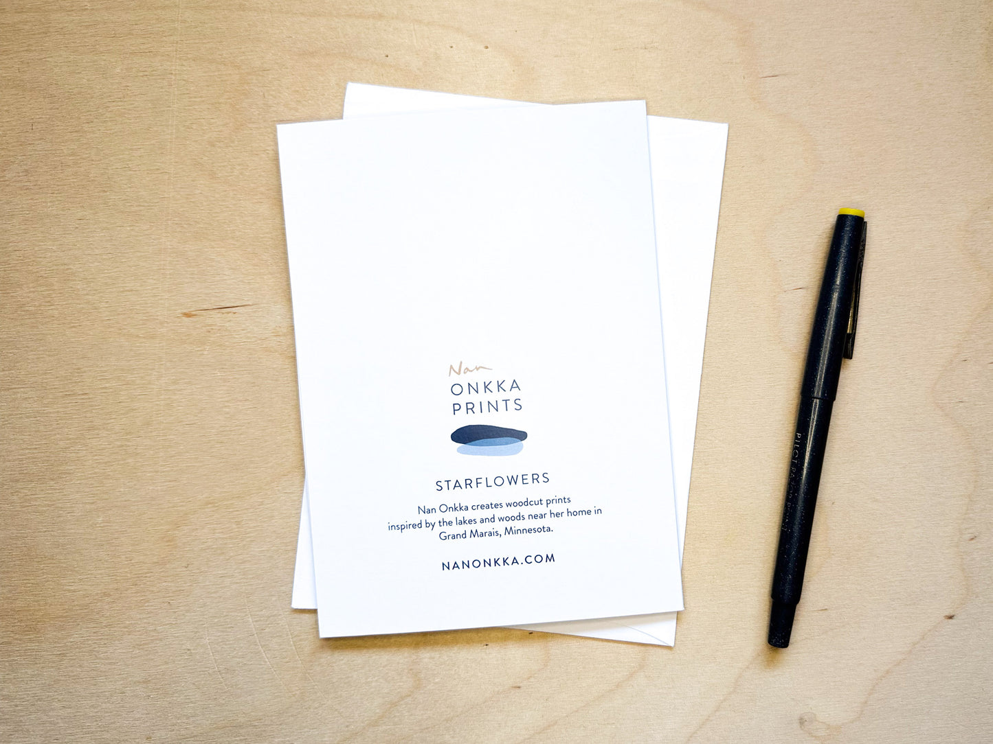 Starflower Greeting Card