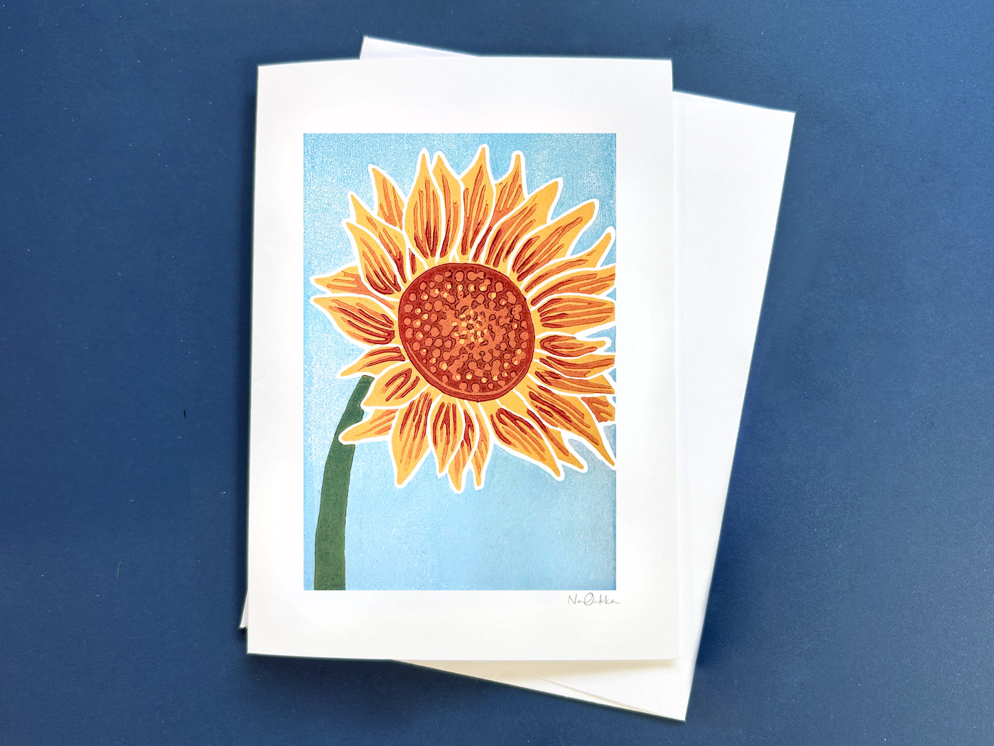 Sunflower Greeting Card