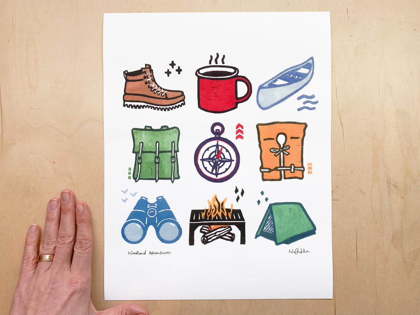 Woodland Adventures Giclée Print