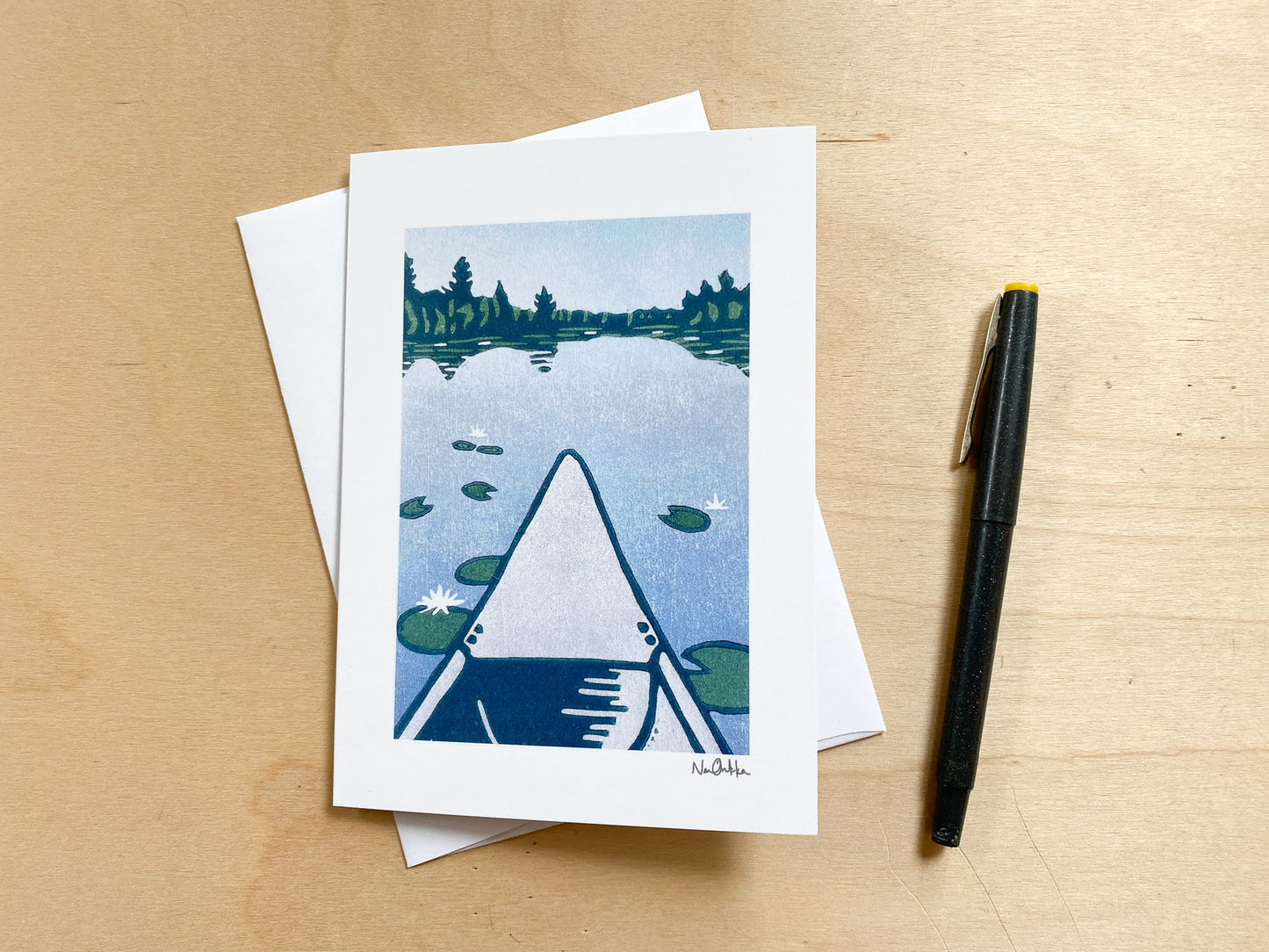 Backcountry Summer Greeting Card