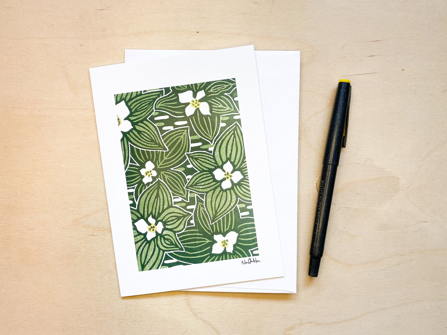 Bunchberries Greeting Card