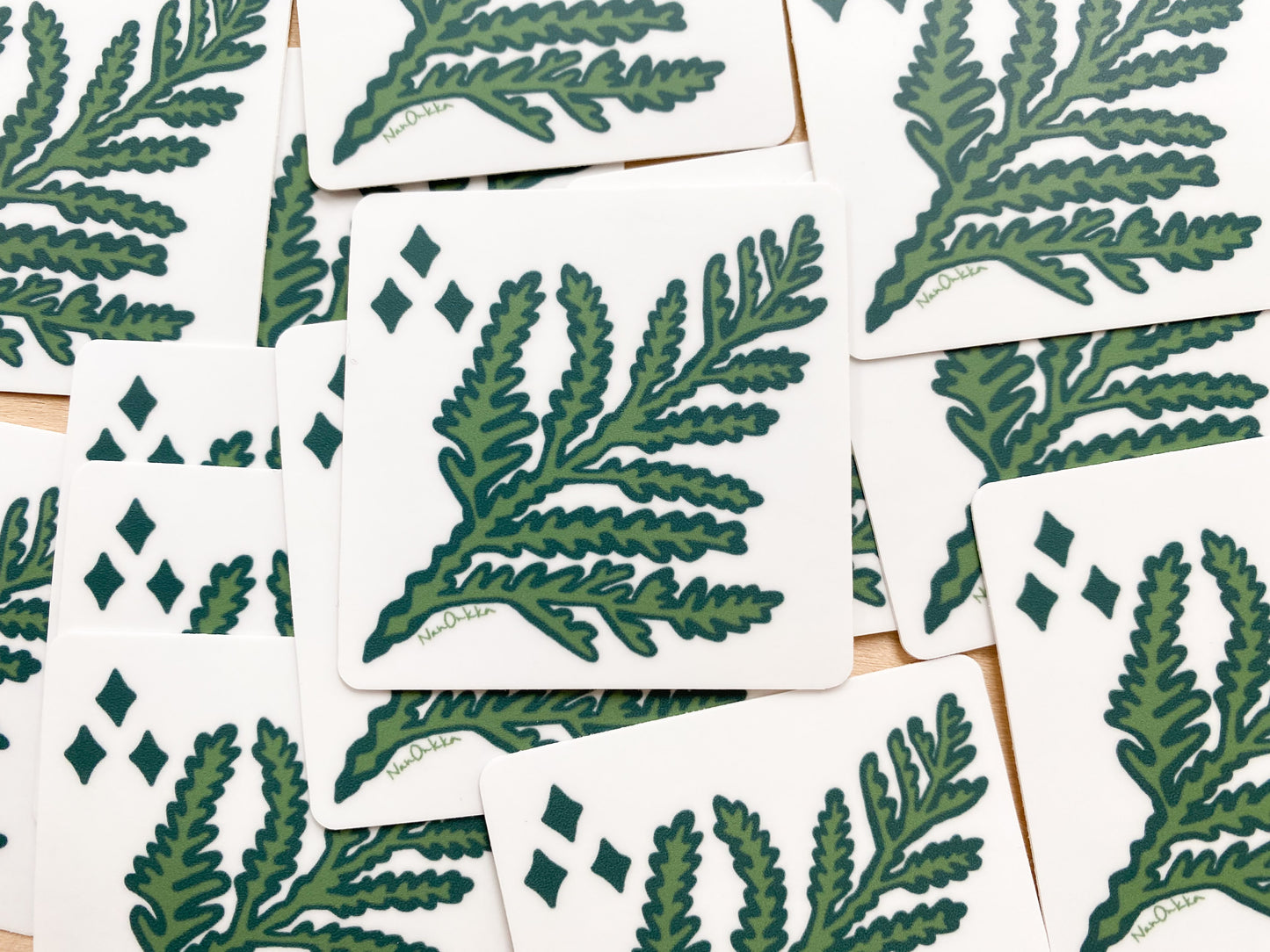 Cedar Sprig Sticker