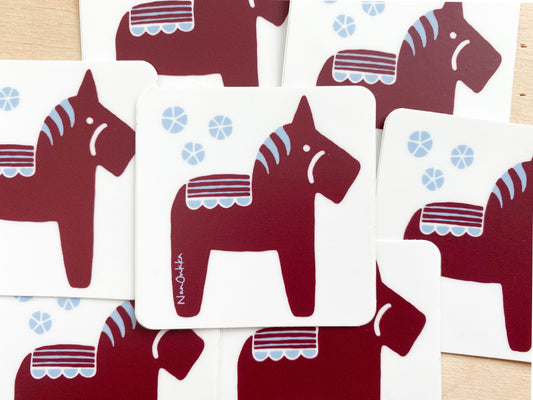 Dala Horse Sticker