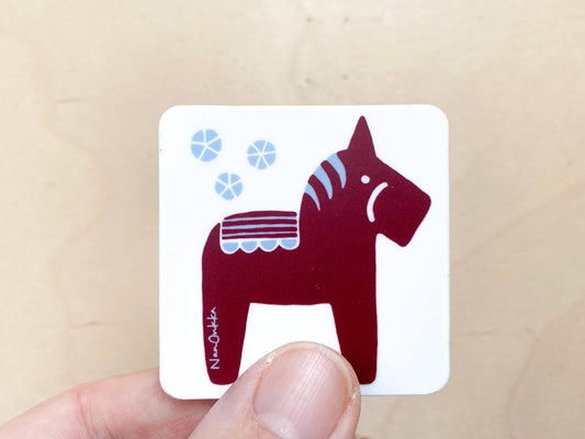 Dala Horse Sticker