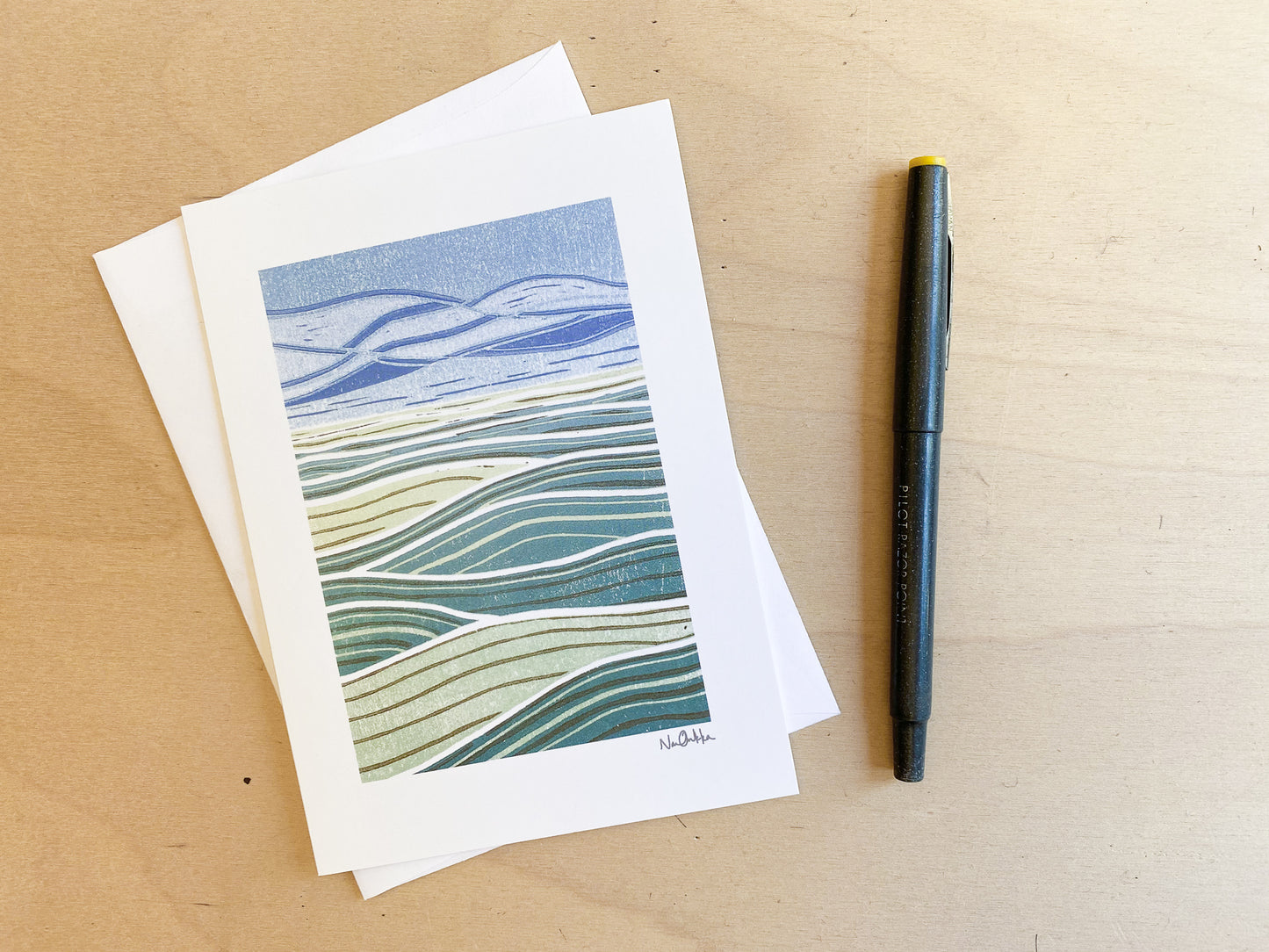 Fields Greeting Card
