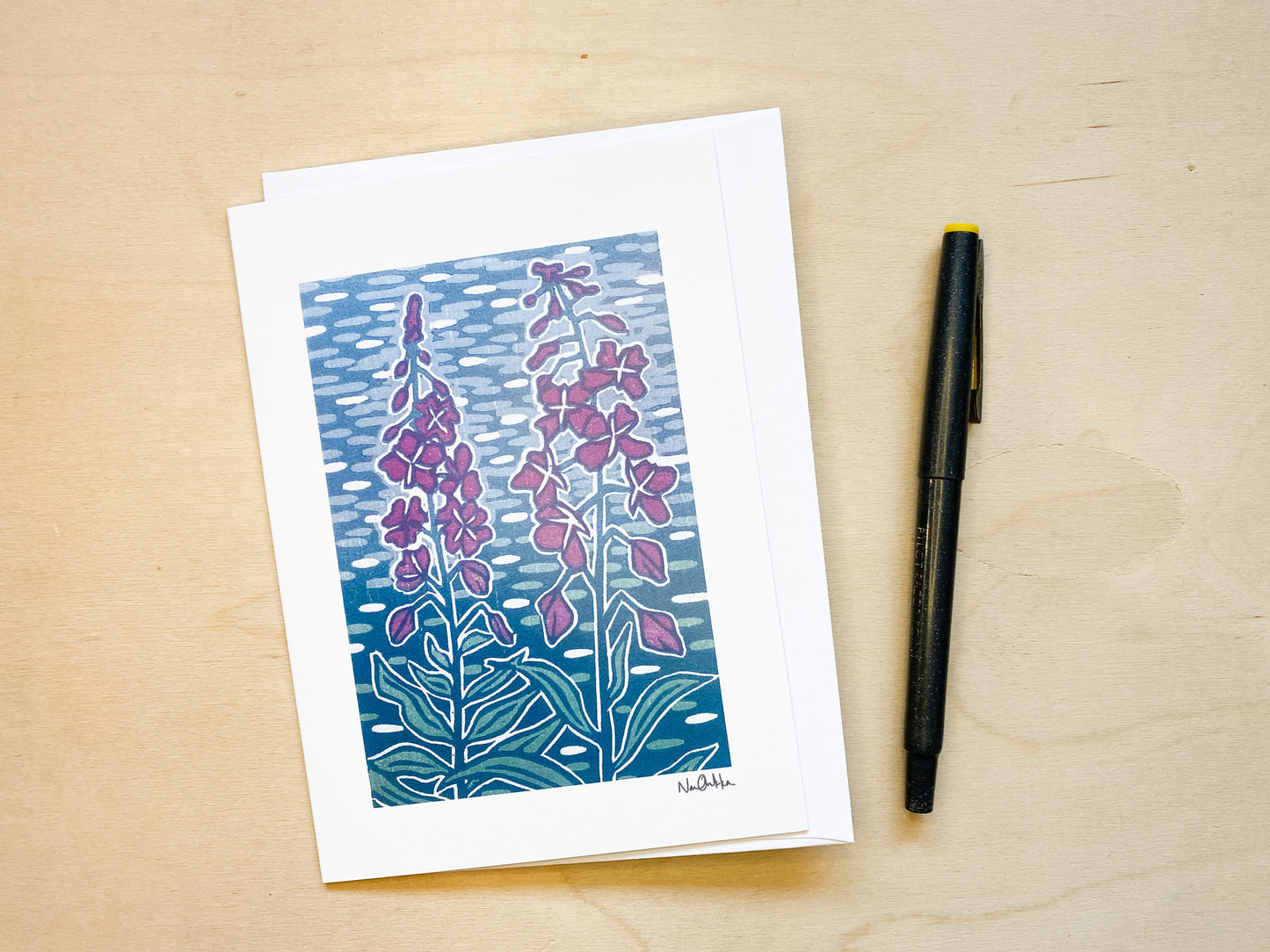 Fireweed Greeting Card