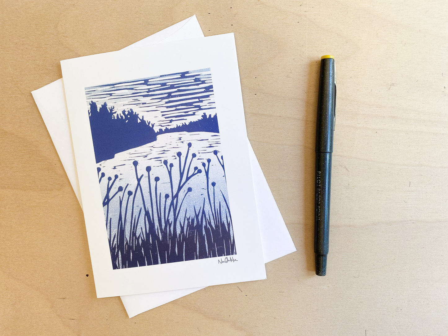 Growing Darkness Greeting Card