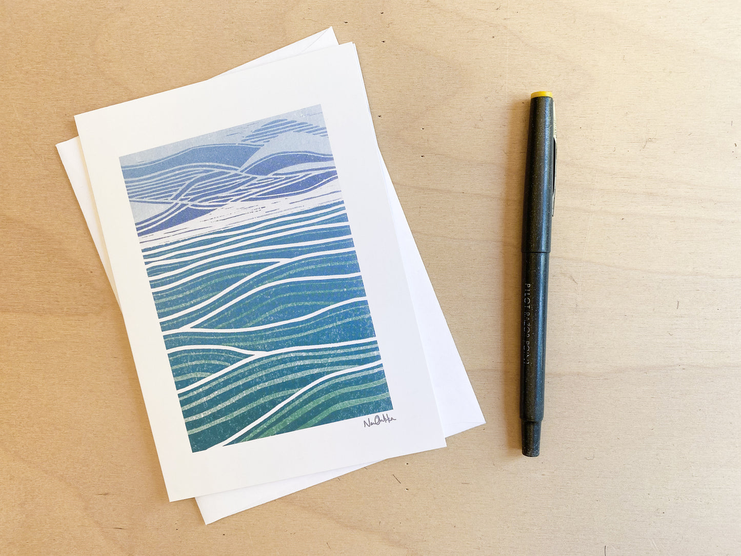 Hills Greeting Card