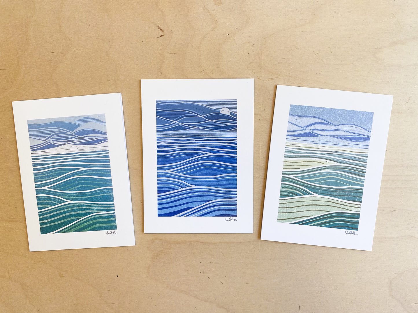 Hills Greeting Card