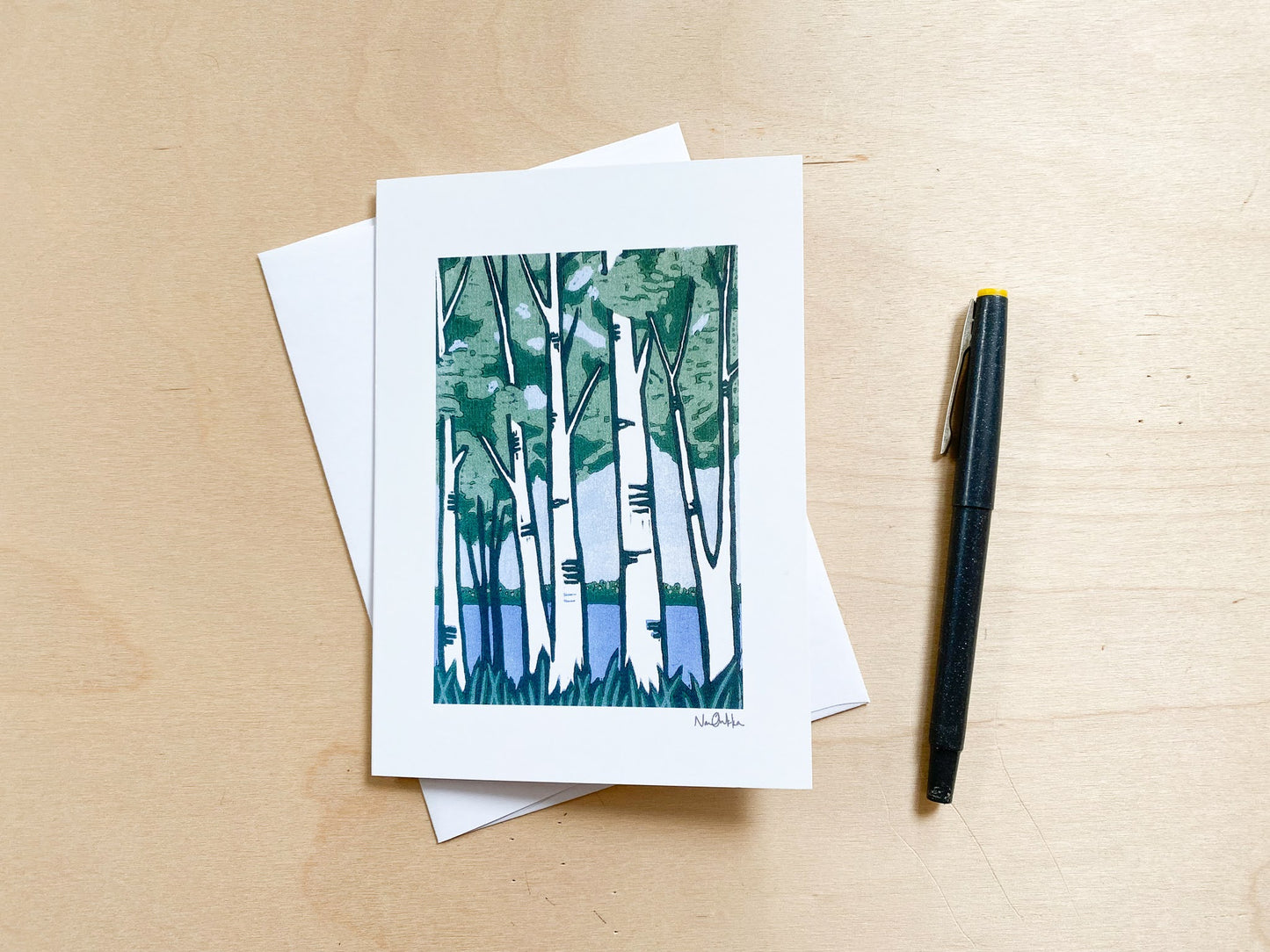 In Good Company Greeting Card