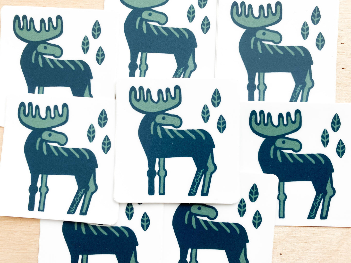 Moose Sticker