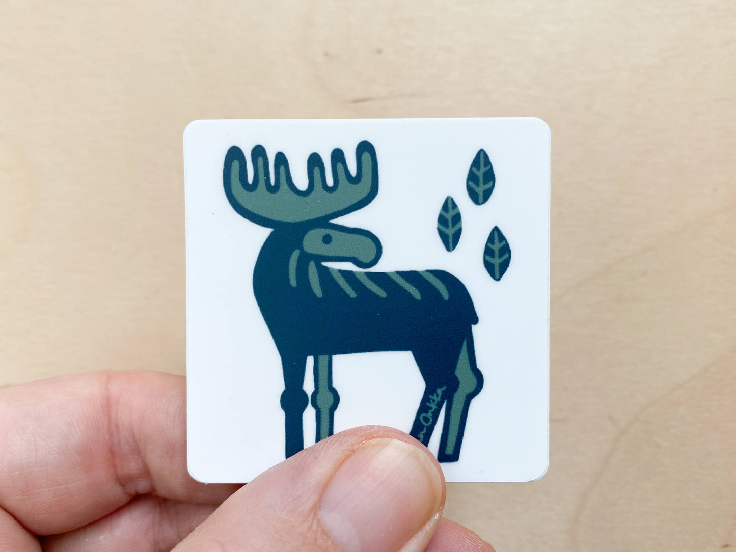 Moose Sticker