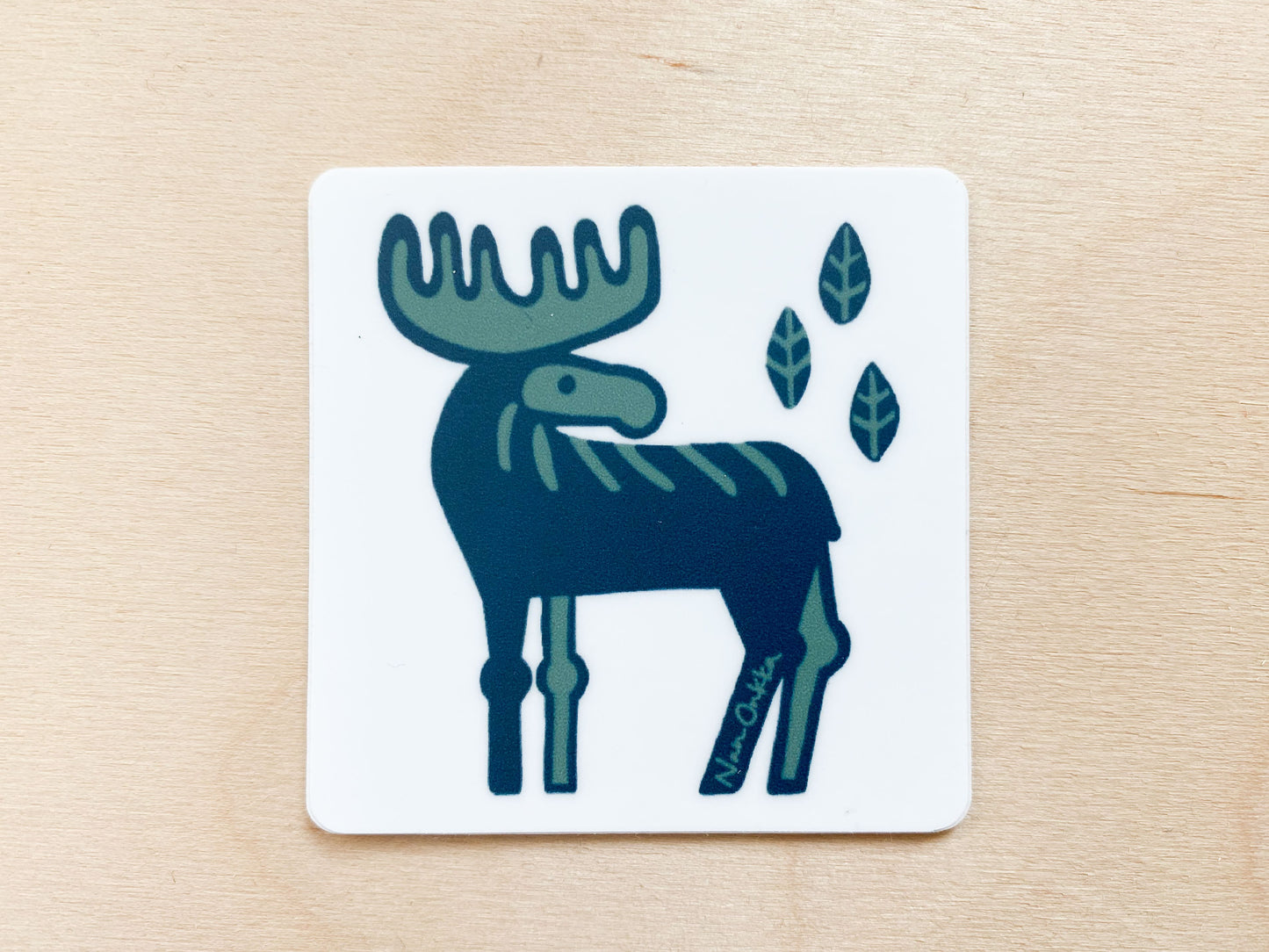 Moose Sticker