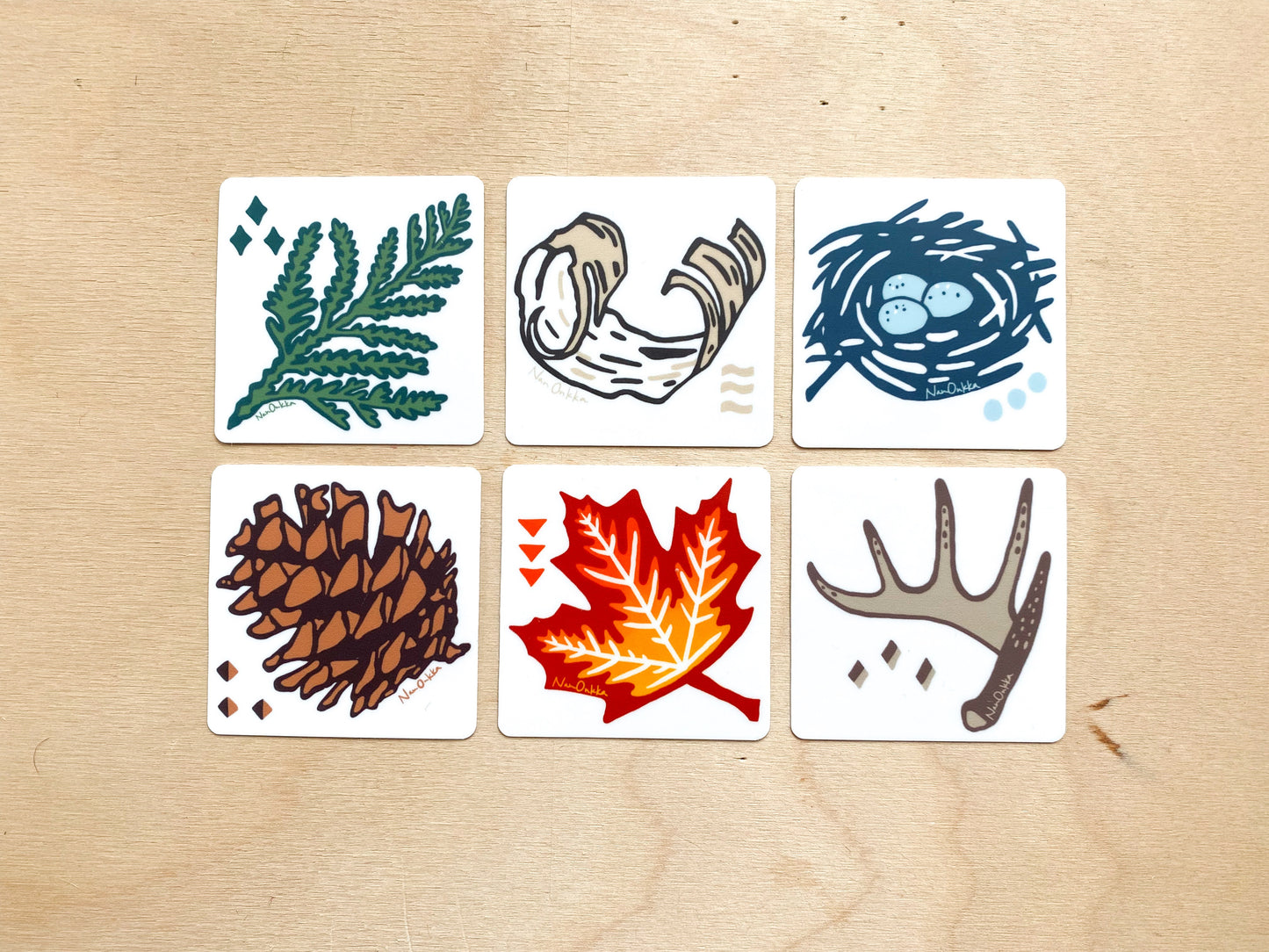 Maple Leaf Sticker