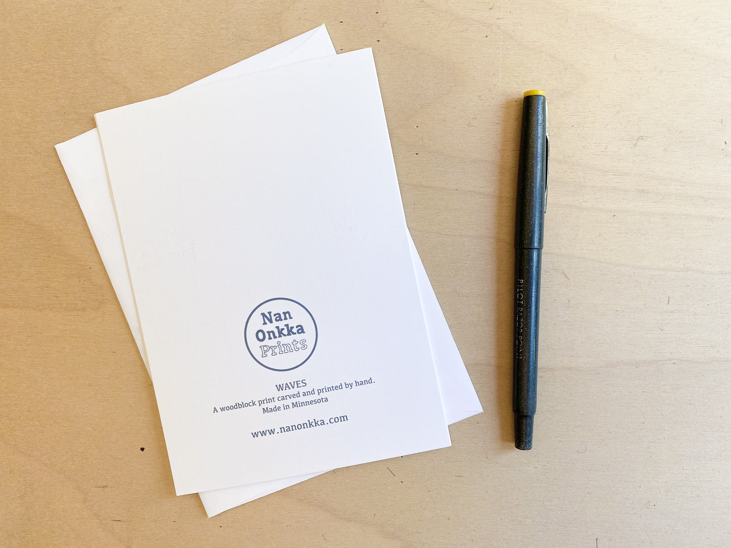 Waves Greeting Card