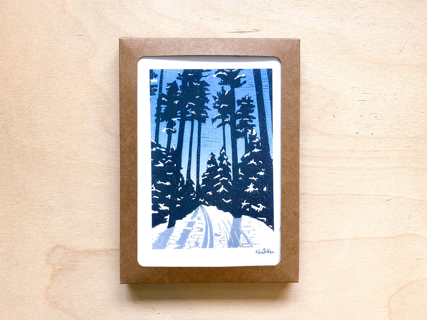 Boxed Set of Winter Greeting Cards (6 cards)