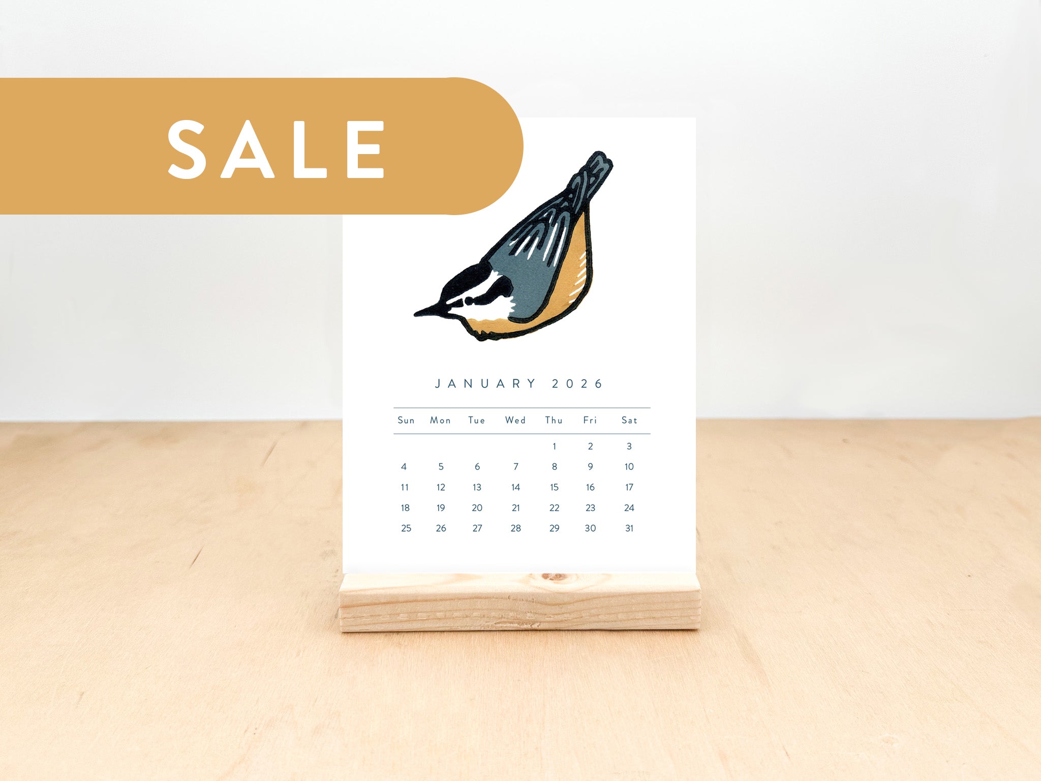 2026 Desktop Calendar – Nan Onkka Prints