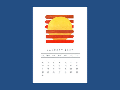 2027 Desktop Calendar