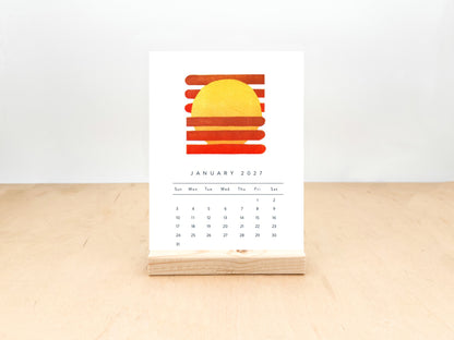 2027 Desktop Calendar