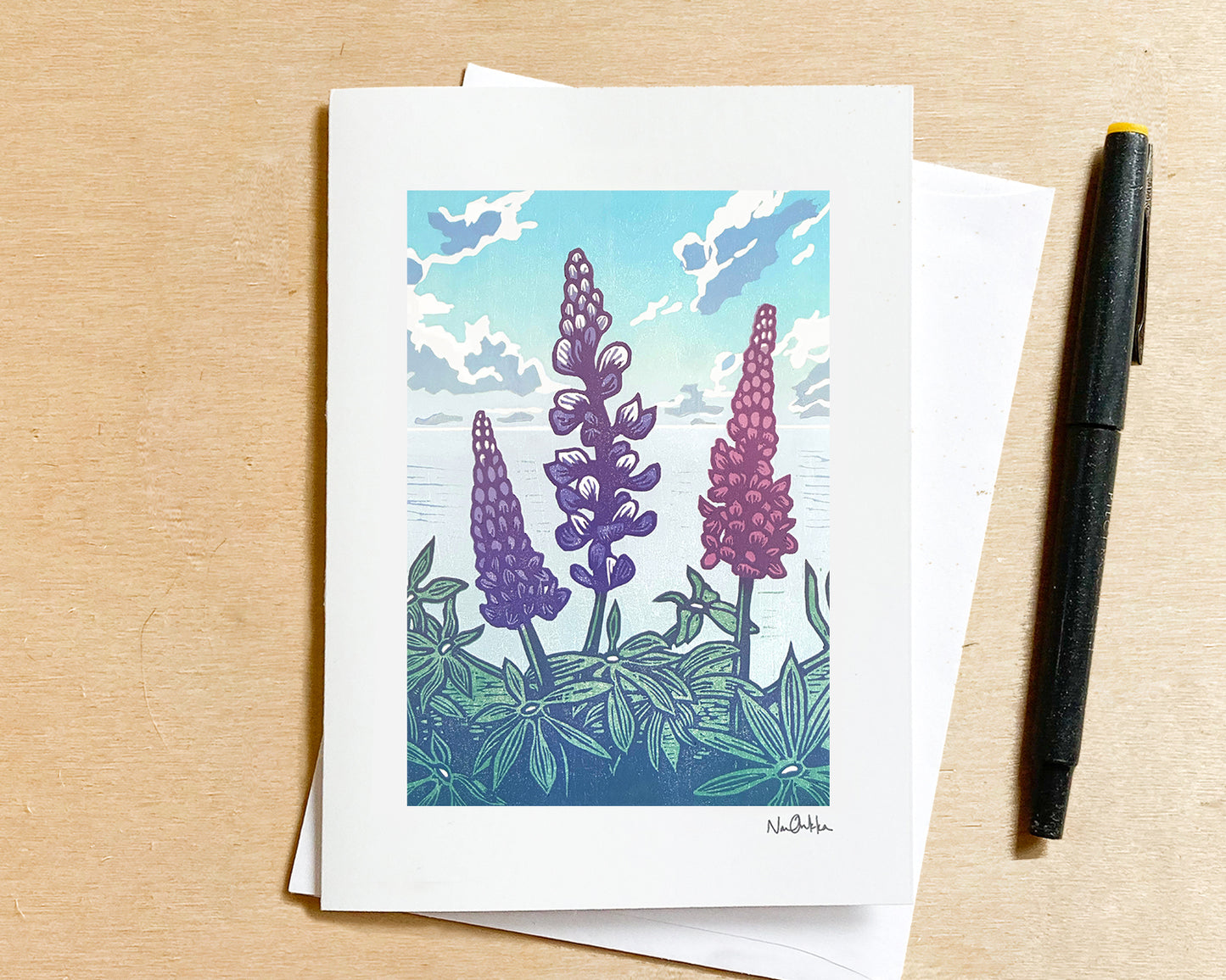 A Lively Bunch Greeting Card