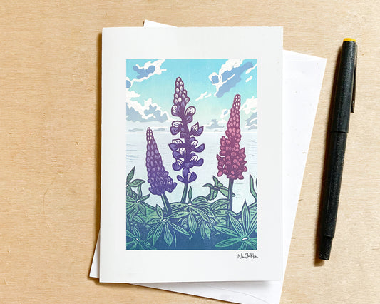 A Lively Bunch Greeting Card