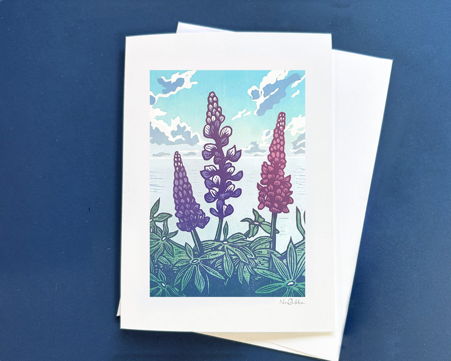 A Lively Bunch Greeting Card