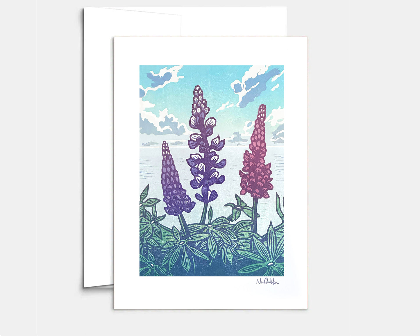 A Lively Bunch Greeting Card