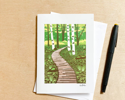 A Path Forward Greeting Card