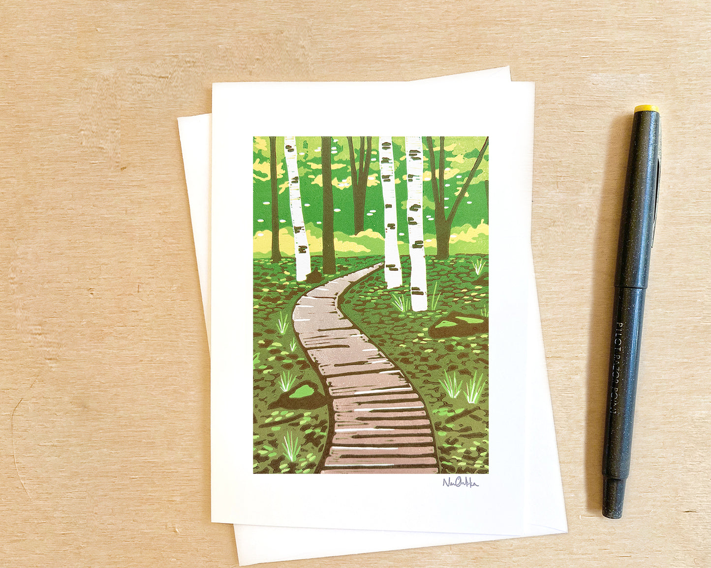 A Path Forward Greeting Card