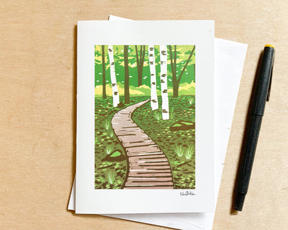 A Path Forward Greeting Card