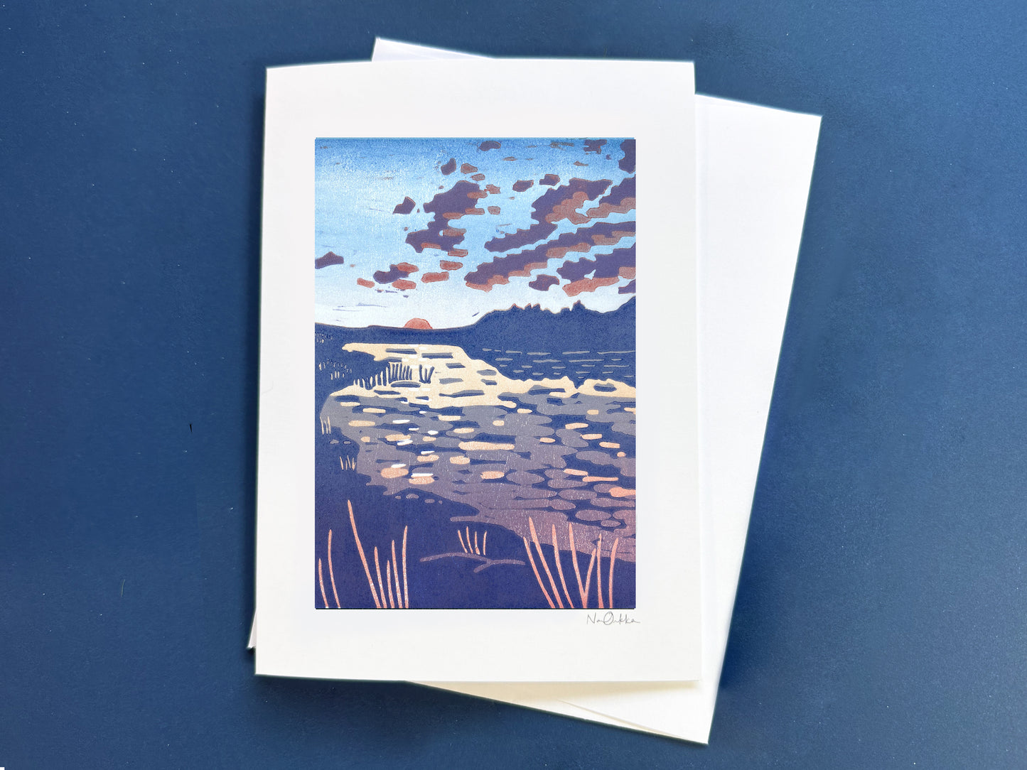 Backcountry Sunrise Greeting Card