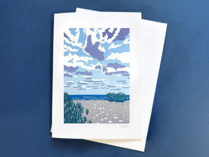 Beach Day Greeting Card